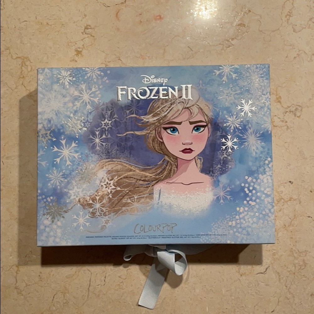 disney frozen 2 colourpop makeup set - elsa